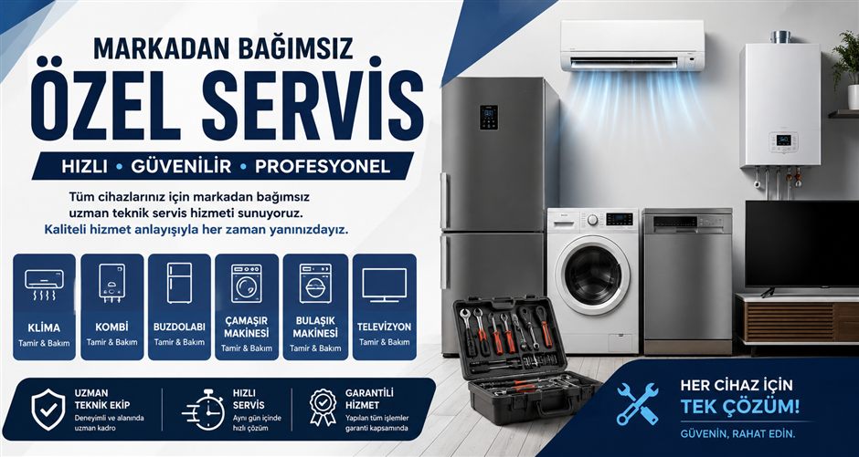 Onikişubat Beyaz Eşya Servisi — klima, kombi ve beyaz eşya servisi